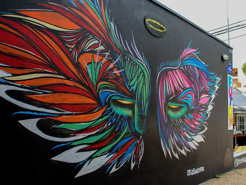 Beco do Batman na Vila Madalena