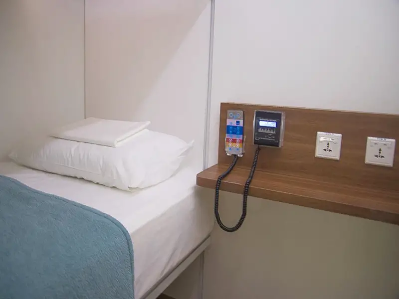 Cabines de hospedagem no Aeroporto de ViraCopos Siesta Box